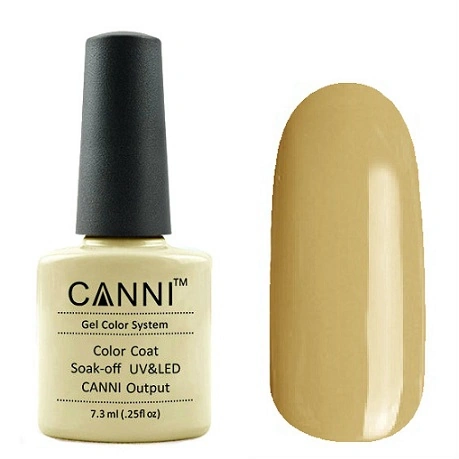 Уцінка! Гель-лак Canni Gel Polish №172 7,3 мл Discount ярко-кремовий, емаль