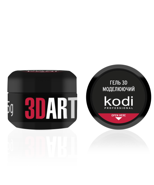 Моделюючий 3D арт-гель Kodi Modeling 3D Art Gel 5 г