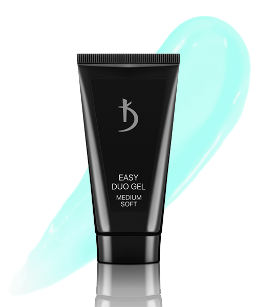 Акрил-гель Kodi Easy Duo Gel Medium Soft Art №20 кремово-м`ятний з вираженим камуфлюючим ефектом 30 г