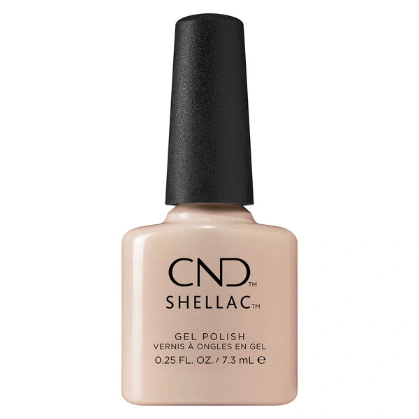 Гель-лак CND Shellac Cuddle Up ніжно-бежевий тілесний, емаль 7,3 мл