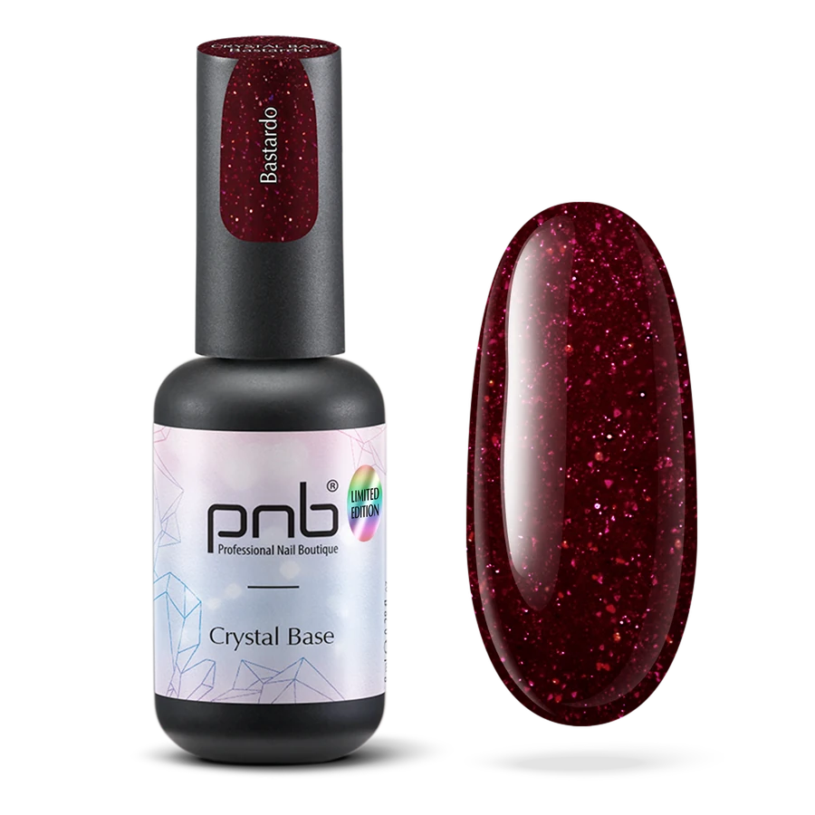 Світловідбивна база для нігтів PNB Crystal Base Bastardo 8 мл
