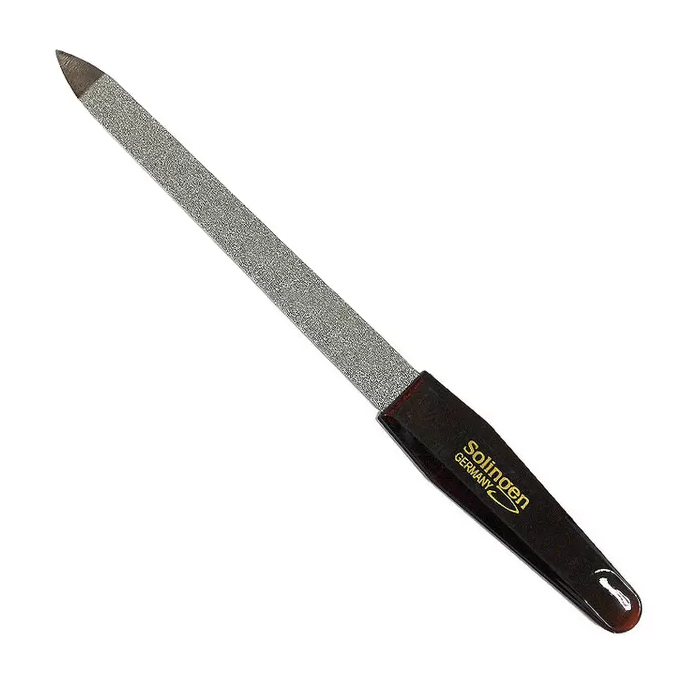 Пилка металева для натуральних нігтів Niegelon Metal Sapphire File 6-0523 175 мм