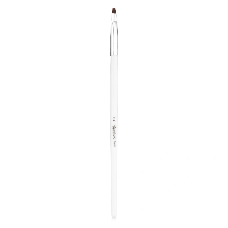 Пензлик для гелю/френчу прямий Molekula Gel Brush French №2 синтетична