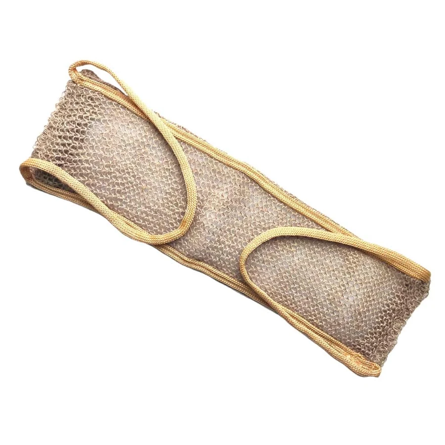 Мочалка натуральна масажна джутова "Вехотка" Гарні речі Natural Jute Washcloth "Vehotka"