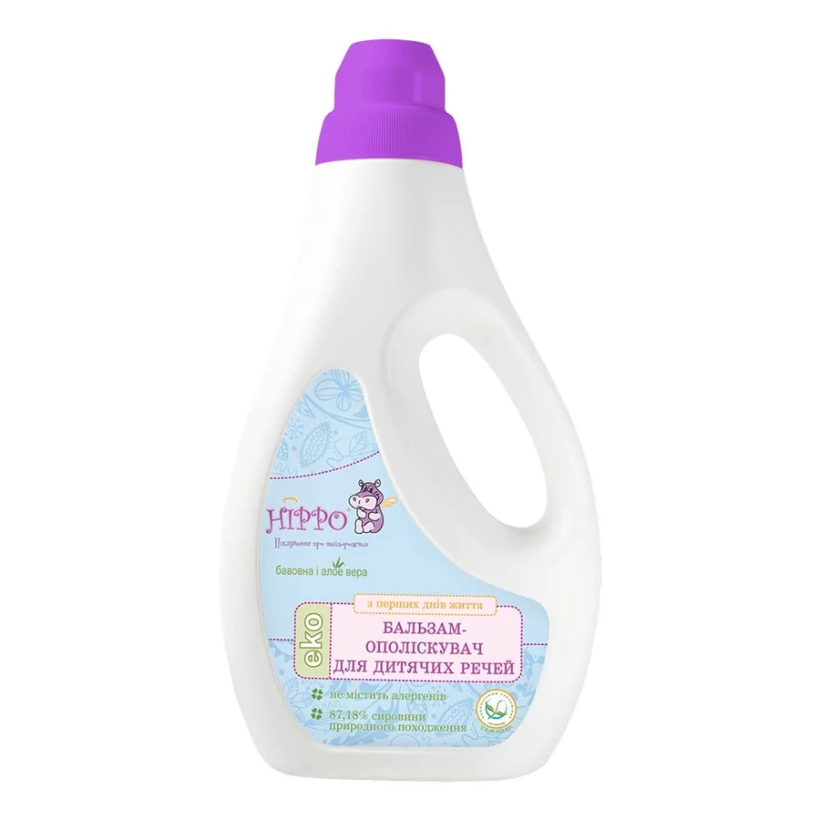 Бальзам-ополіскувач для дитячих речей Hippo Balm-Rinse for Children Things 1000 мл