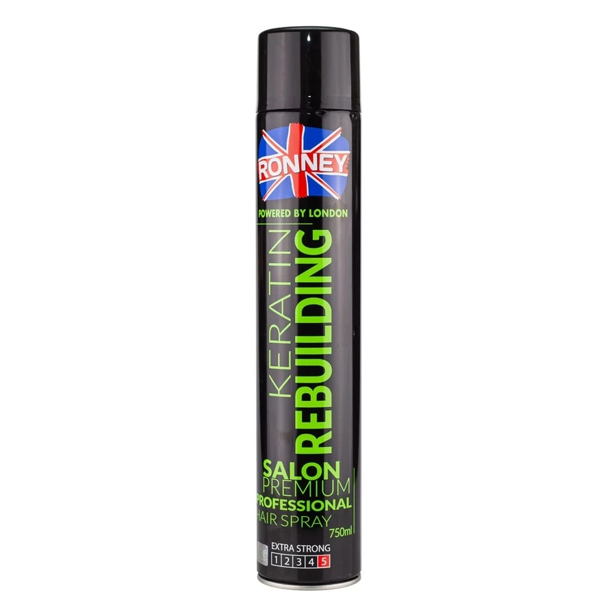 Лак для волосся "Кератинове відновлення" Ronney Rebuilding Keratin Hair Spray 750 мл