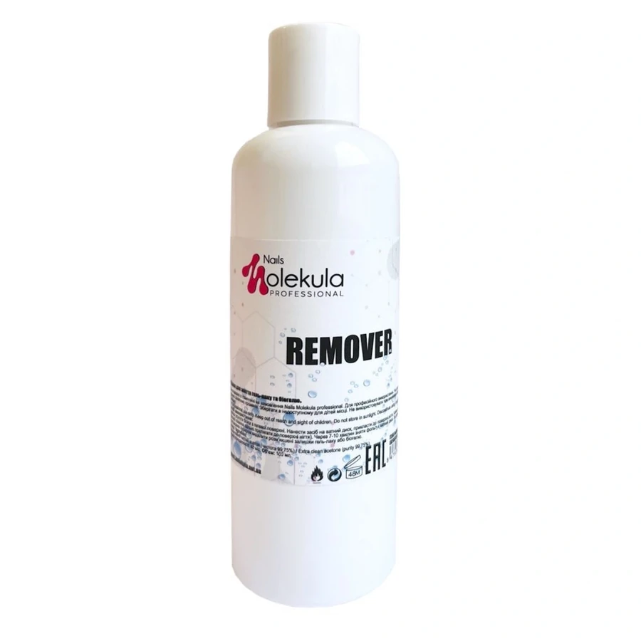 Рідина для зняття гель-лаку та біогеля Molekula Gel Remover 100 мл
