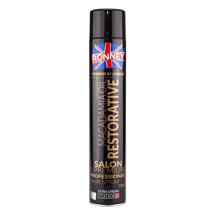 Лак для волосся "Відновлюючий" з маслом макадамії Ronney Restorative Macadamia Oil Hair Spray 750 мл