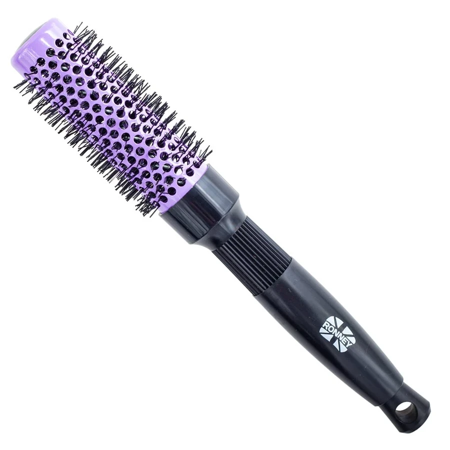 Брашинг для волосся Ronney Hair Brushing Purple RA00133 фіолетовий, 30 мм