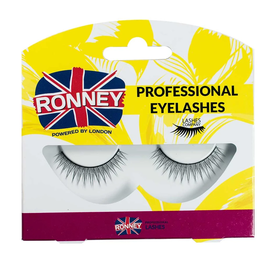Накладні вії синтетичні Ronney Professional Eyelashes 00016 33 мм