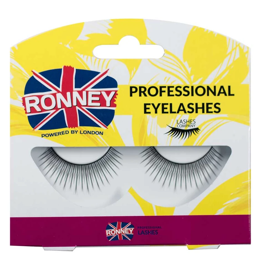 Накладні вії синтетичні Ronney Professional Eyelashes 00021 33 мм