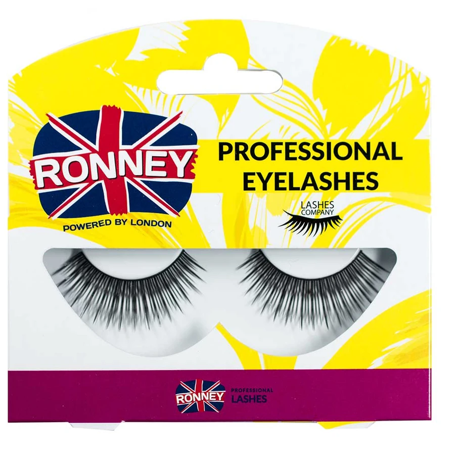 Накладні вії синтетичні Ronney Professional Eyelashes 00025 33 мм