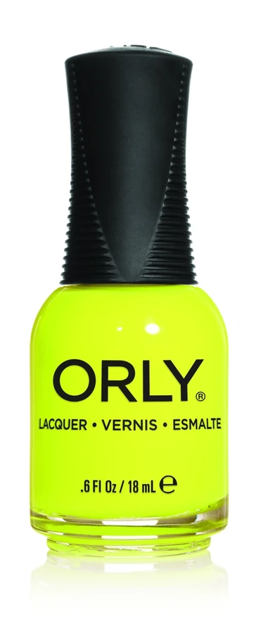 Лак ORLY Glowstick кислотно-жовтий, неон 18 мл