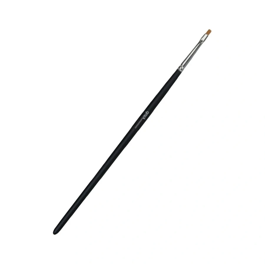 Пензлик для фарбування вій Dusy Brush for Painting Eyelashes Brown коричневий, натуральний