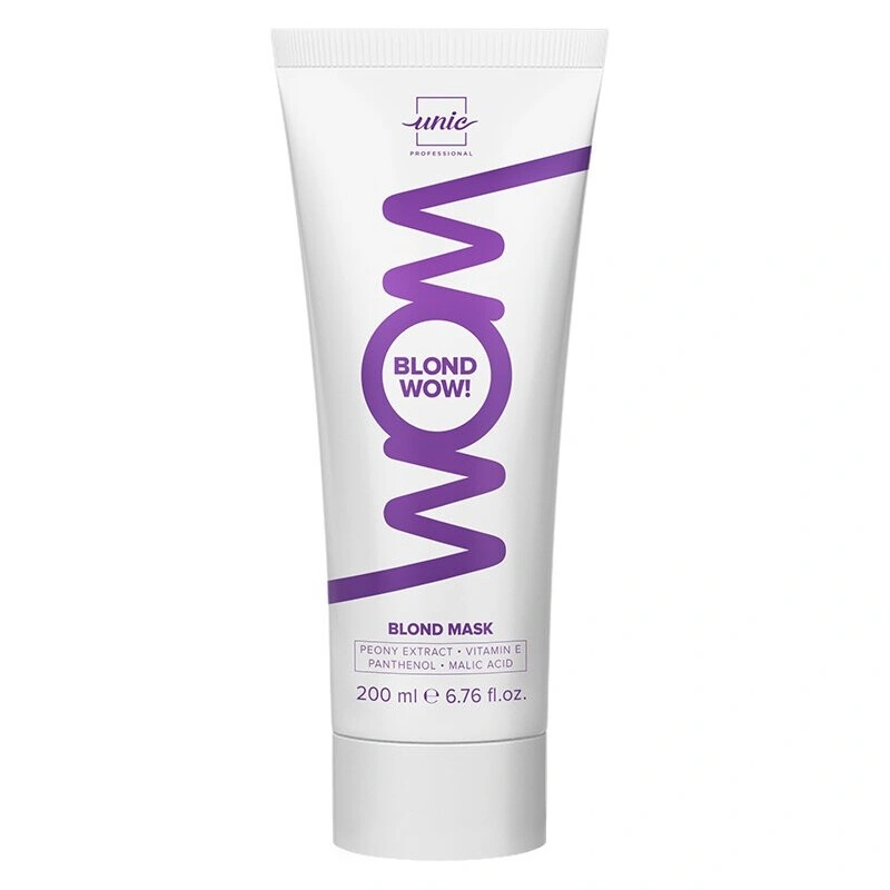 Маска для захисту кольору світлого волосся Unic Wow Blond Mask 200 мл