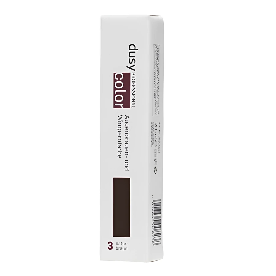 Фарба для вій та брів Dusy Color 3 Natural Brown Натуральний коричневий 20 мл