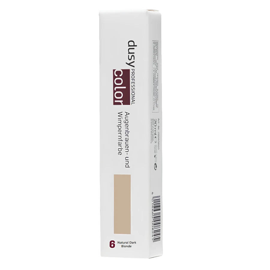 Фарба для вій та брів Dusy Color 6 Natural Dark Blond Натуральний темний блонд 20 мл