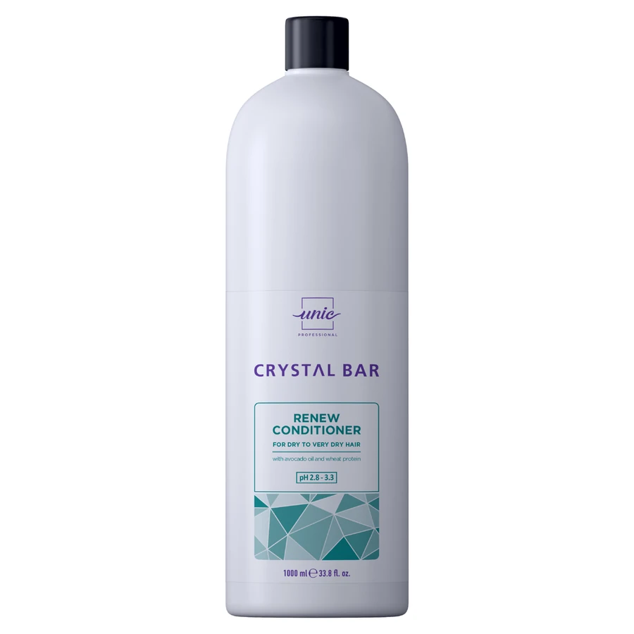 Кондиціонер для сухого та дуже сухого волосся Unic Crystal Bar Renew Crystal Conditioner 1000 мл