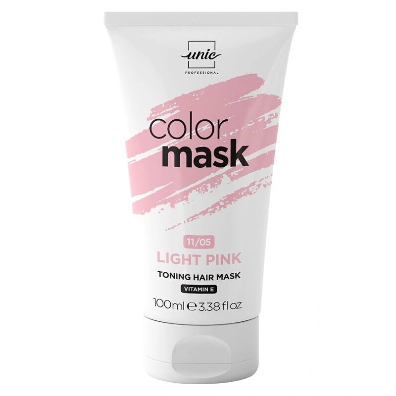 Тонуюча маска для волосся Unic Color Light Pink Toning Hair Mask 11/05 Світло-рожевий 100 мл