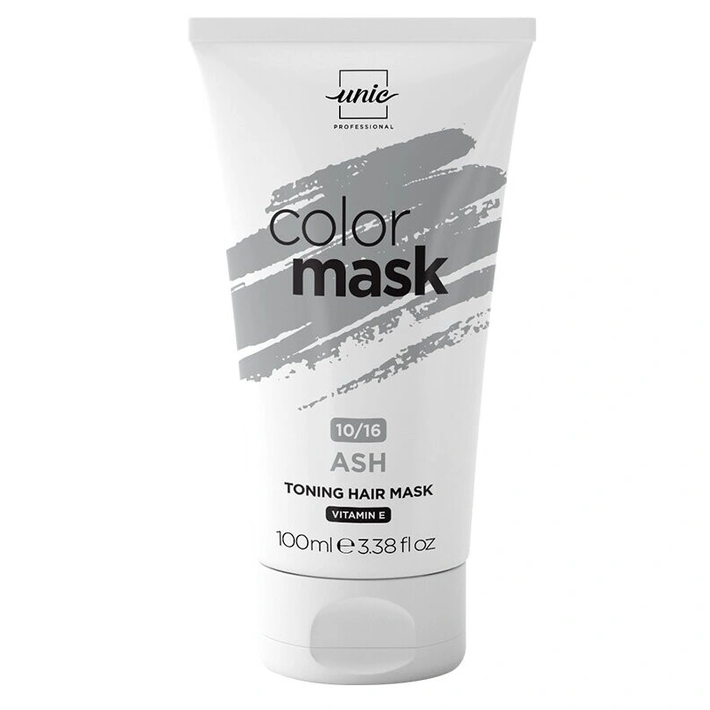 Тонуюча маска для волосся Unic Color Ash Toning Hair Mask 10/16 Попелястий 100 мл