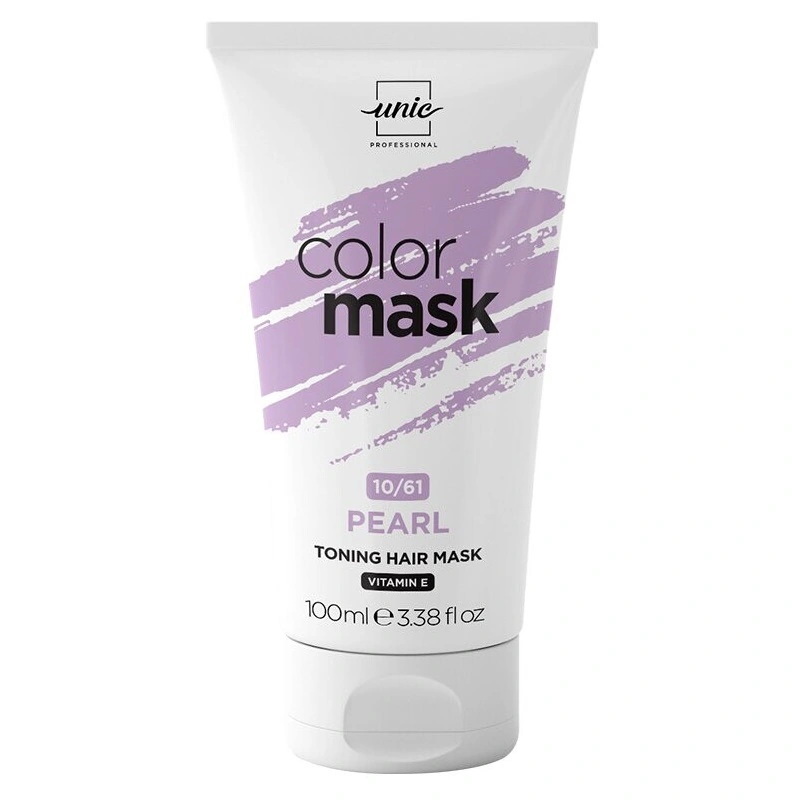 Тонуюча маска для волосся Unic Color Silver Toning Hair Mask 10/61 Перлинний 100 мл