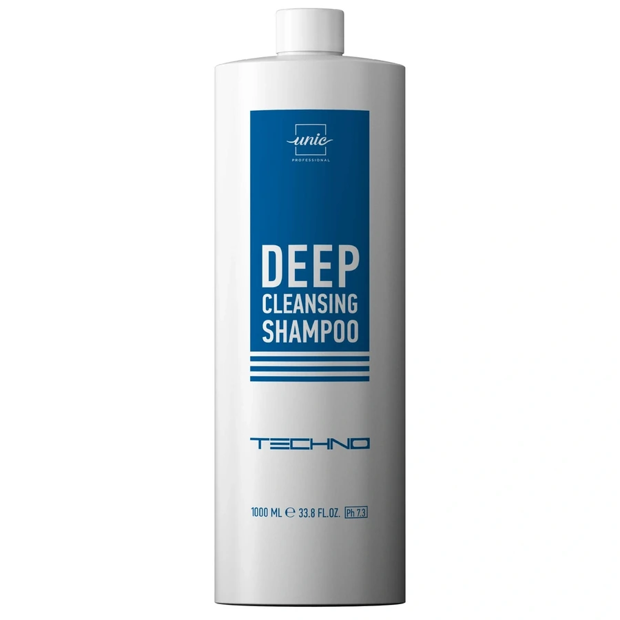 Шампунь для глибокого очищення з вітаміном Е Unic Techno Deep Cleansing Shampoo 1000 мл