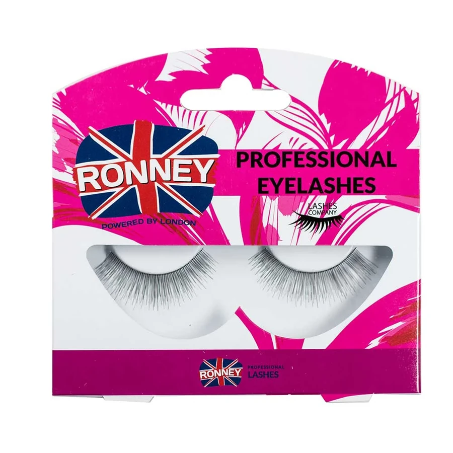 Накладні вії натуральні Ronney Professional Eyelashes 00012 RL 7x14x10 33 мм