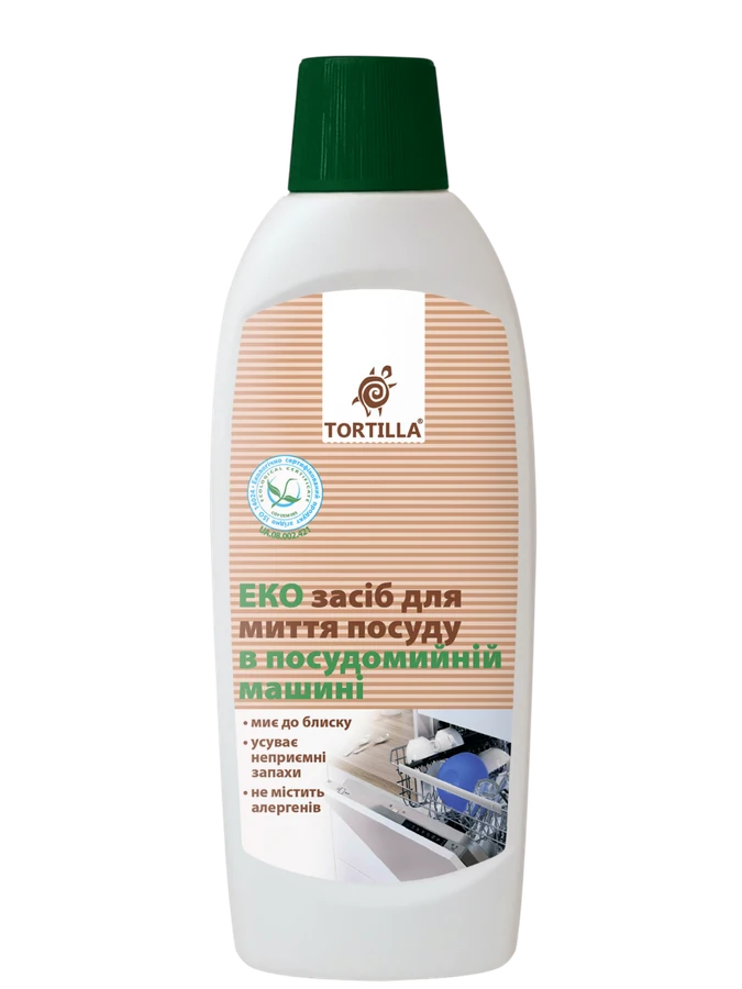 ЕКО засіб для миття посуду в посудомийній машині Tortilla ECO Dishwashing Detergent 500 мл