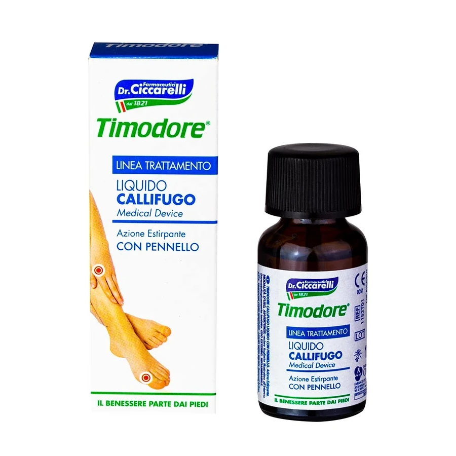 Медична рідина для видалення сухих мозолів Timodore Corn Remover Liquide 12 мл