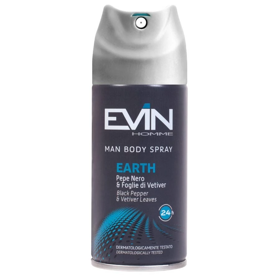 Дезодорант-спрей чоловічий Evin Homme Man Body Spray Earth 150 мл