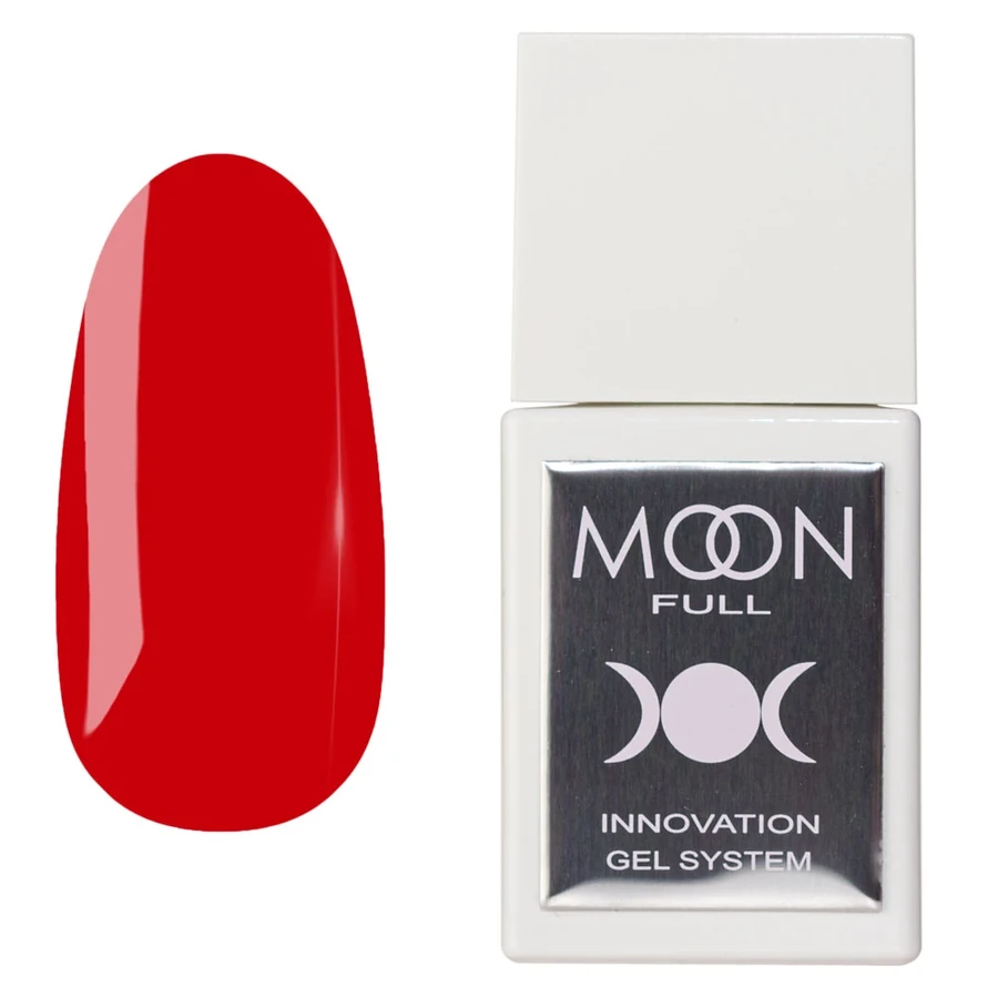 Рідкий гель для укріплення та моделювання MOON FULL Liquid Builder Gel №BG35 червоний, емаль 15 мл
