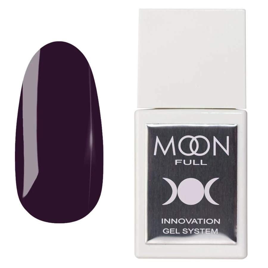 Рідкий гель для укріплення та моделювання MOON FULL Liquid Builder Gel №BG38 глибокий темно-фіолетовий, емаль 15 мл