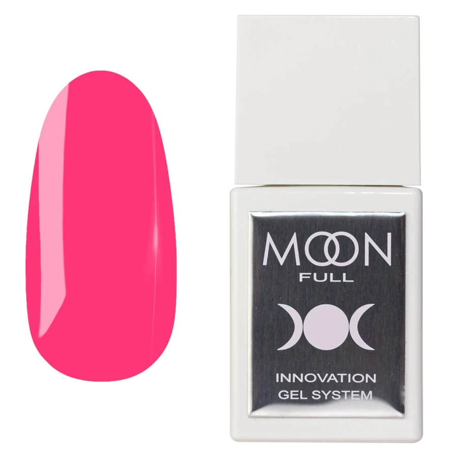Рідкий гель для укріплення та моделювання MOON FULL Liquid Builder Gel №BG39 яскравий рожевий, емаль 15 мл