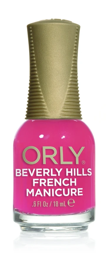 Лак ORLY Beverly Hills Plum прозорий з рожевим відтінком, для френча 18 мл