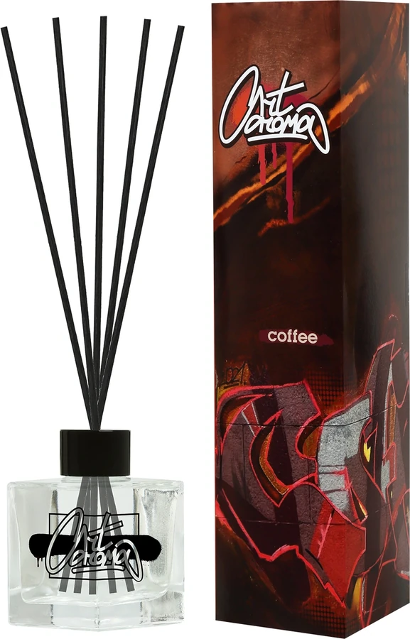Аромадифузор для дому Art Aroma Fragrance Diffuser for Home Coffe Кава 100 мл