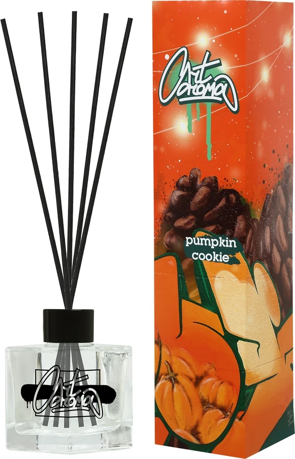 Аромадифузор для дому Art Aroma Fragrance Diffuser for Home Pumpkin Cookie Гарбузове печиво 100 мл