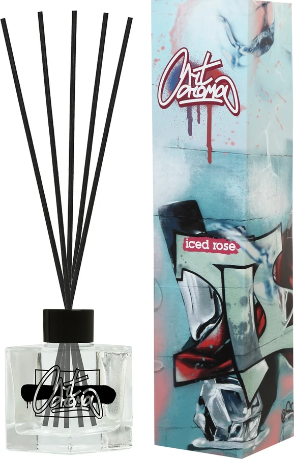 Аромадифузор для дому Art Aroma Fragrance Diffuser for Home Iced Rose Крижана троянда 100 мл