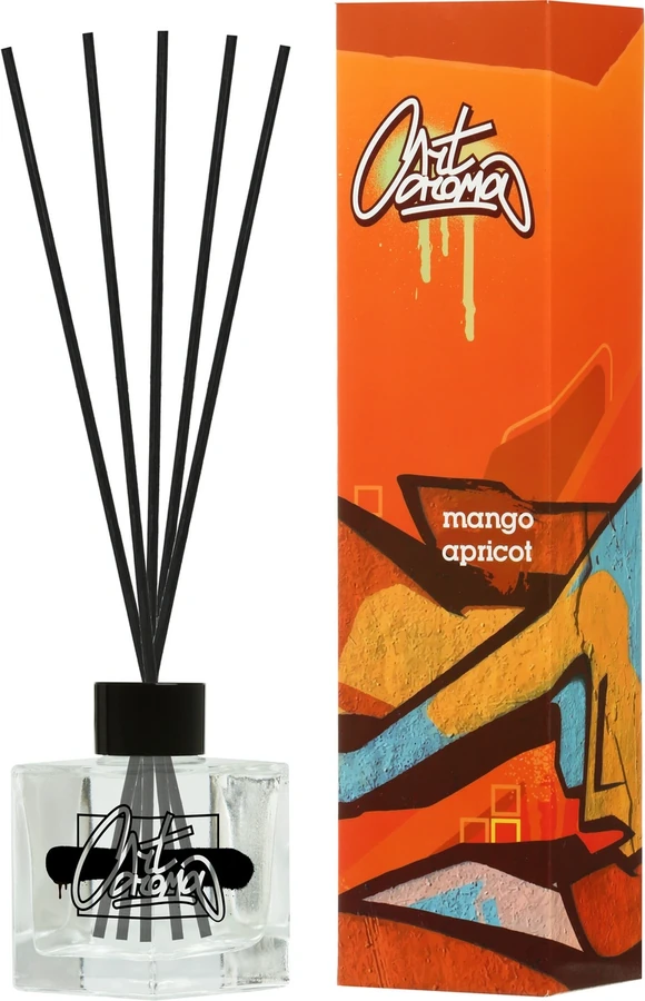 Аромадифузор для дому Art Aroma Fragrance Diffuser for Home Mango & Apricot Манго та Абрикос 100 мл