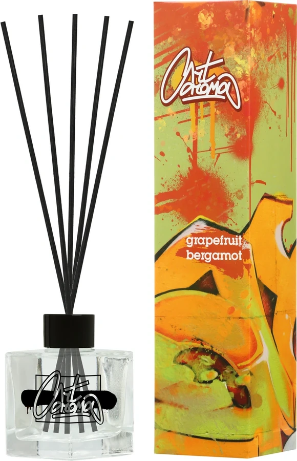 Аромадифузор для дому Art Aroma Fragrance Diffuser for Home Grapefruit & Bergamot Грейпфрут та Бергамот 100 мл