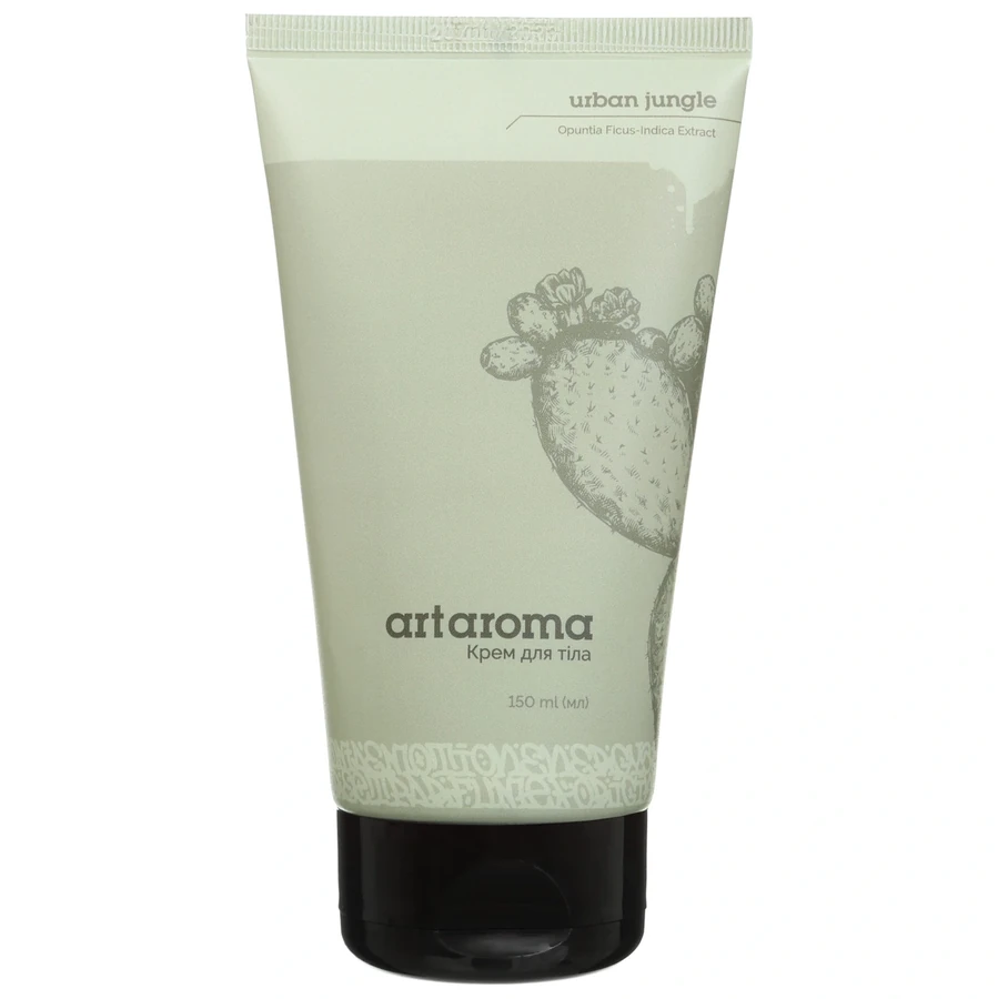 Крем для тіла Art Aroma Urban Jungle Body Cream аромат: сандал, кедр, кардамон, фіалка, амброксан 150 мл