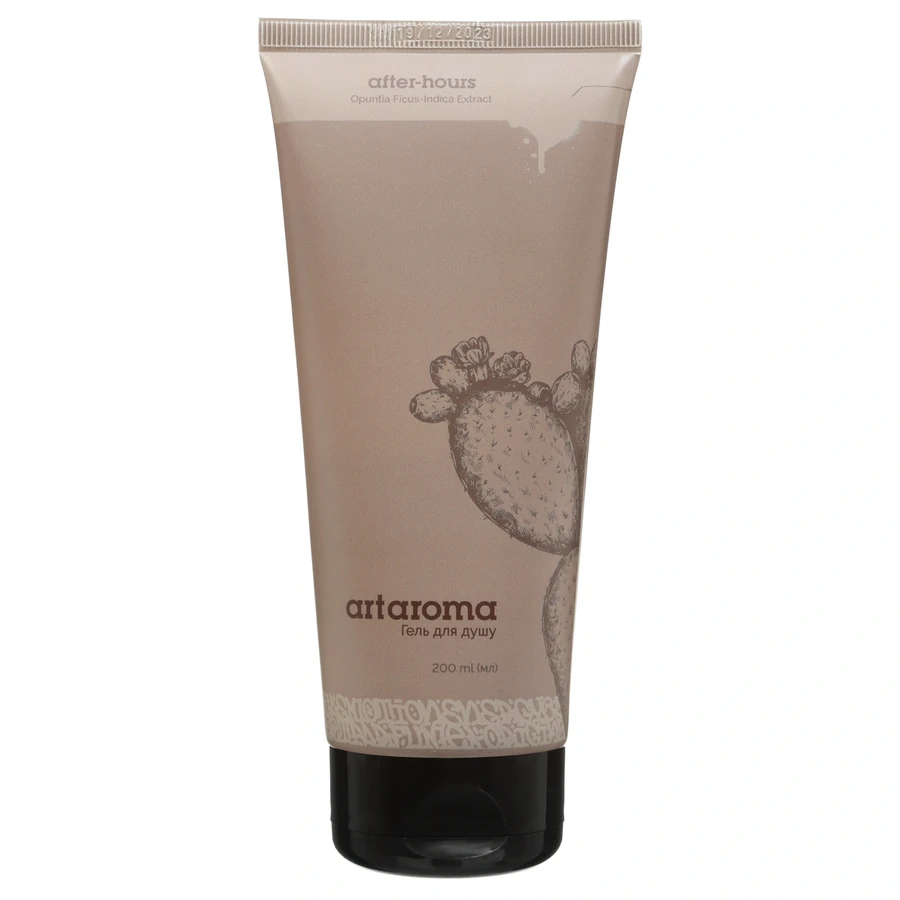 Гель для душу Art Aroma After-Hours Shower Gel аромат: мускусний, шкіряний, кардамон, ірис, фіалка, амброкс, сандал, кедрове дерево 200 мл
