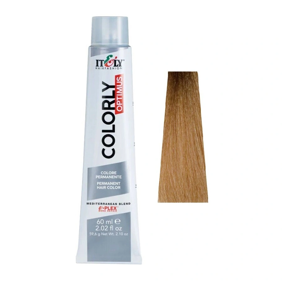 Фарба-догляд ITELY HAIRFASHION Colorly Optimus 8N Світлий блонд 60 мл