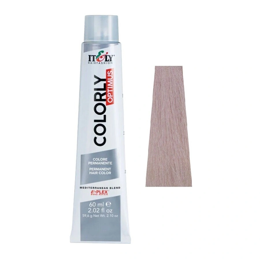 Фарба-догляд ITELY HAIRFASHION Colorly Optimus SSC Попелястий суперлайт 60 мл