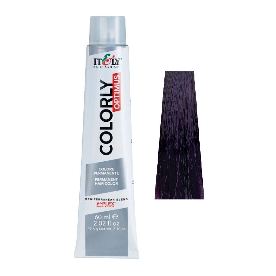 Фарба-догляд ITELY HAIRFASHION Colorly Optimus AV Фіолетовий акцент 60 мл