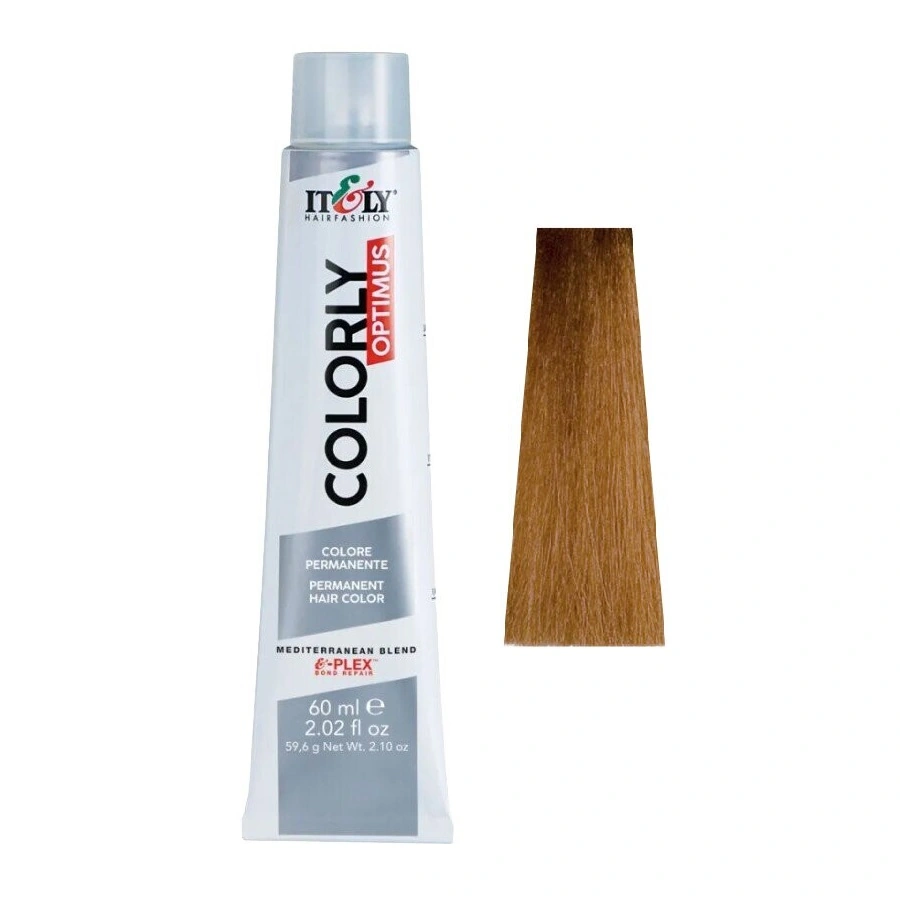 Фарба-догляд ITELY HAIRFASHION Colorly Optimus 8TN Світло-горіховий блонд 60 мл