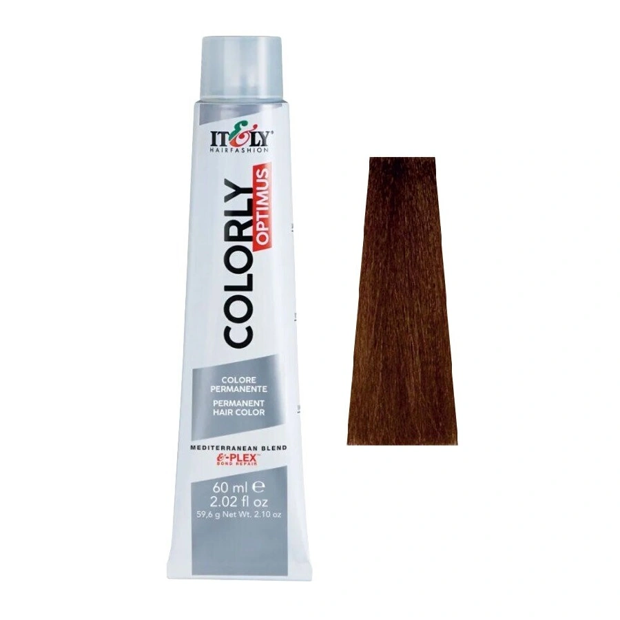 Фарба-догляд ITELY HAIRFASHION Colorly Optimus 7TN Чайний блонд 60 мл