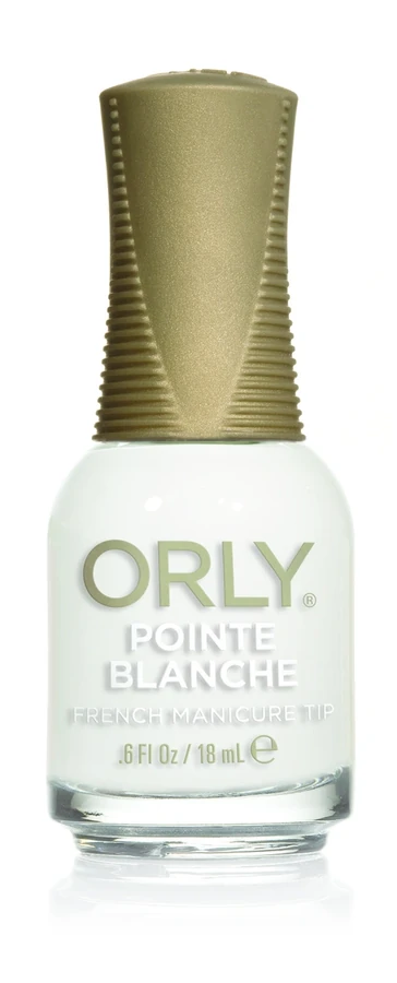 Лак ORLY Pointe Blanche білий, емаль 18 мл