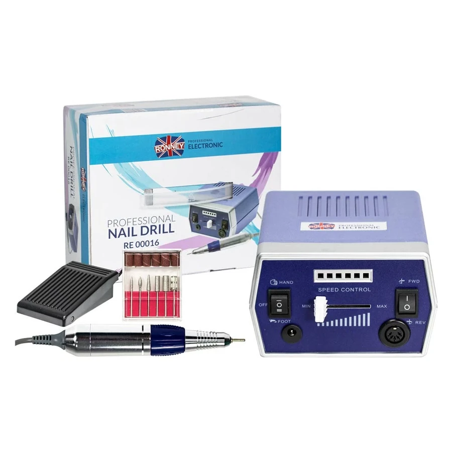 Фрезер для манікюру та педикюру Ronney Nail Drill RE00016 40W/20000 об.
