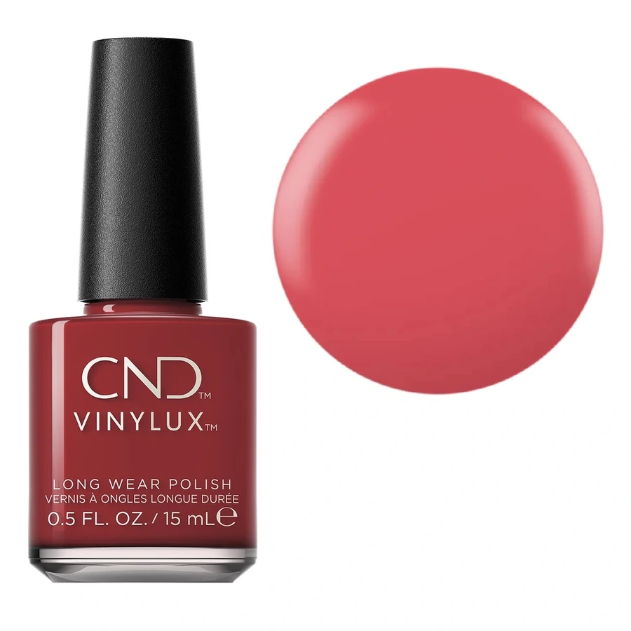 Лак для нігтів CND VINYLUX 423 Love Letter блакитно-рожевий, емаль 15 мл