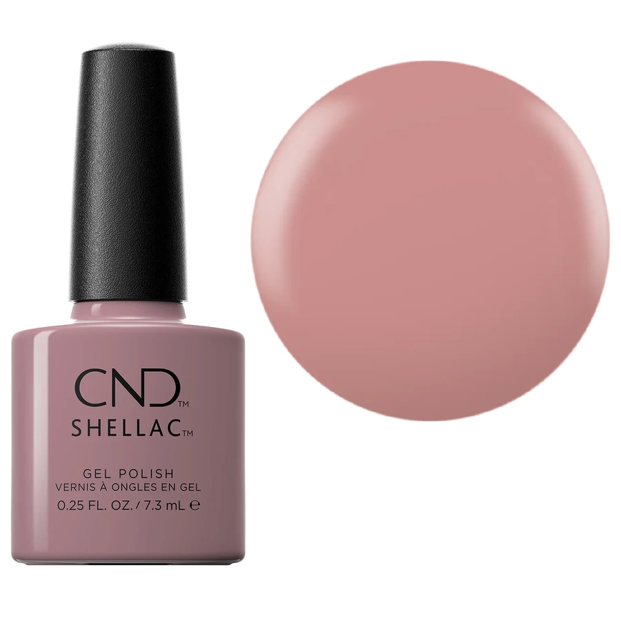 Гель-лак CND Shellac Petal Party бузково-рожевий, емаль 7,3 мл
